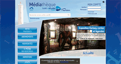 Desktop Screenshot of mediatheque.sainthilairederiez.fr